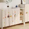 Cortina para Cubrir Gabinete de Cocina, Cortina a Prueba de Polvo para Gabinete Abierto, Cortina para Cubrir Zapatero y Gabinete de Artículos Varios, Cortina Desplegable