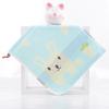 Toalla Cuadrada de Algodón Puro Tipo Colgante en Stock para Bebés, Niños y Uso en Jardín de Niños, Toalla Facial, Toalla 25*25cm Pañuelo Grueso Absorbente