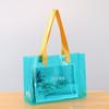 Bolsa Tote de PVC Personalizada con Impresión Láser, Bolsa de Embalaje Transparente Colorida, Bolsa de Regalo de Souvenir Ptu, Bolsa de Regalo para Té Personalizada