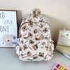 Mochila de Estilo Nuevo para Mujer Japonesa Linda Dibujos Animados Anime Moda Bolso Escolar para Mujer Gran Capacidad Mochila para Estudiantes de Secundaria y Preparatoria