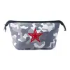 Moda Europeia e Americana Estampa de Leopardo Material de Mergulho Bolsa de Cosméticos Design de Nicho Bolsa para Batom e Cosméticos Bolsa de Higiene Pessoal Portátil para Viagem