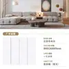 Laje de Rocha de Guangdong 800X2600X9mm Esmaltada na Superfície Luz Suave Microcimento Parede de Fundo Painel de Parede Liso Cor Sólida Aveludado