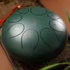[Instrumento Musical Huashu] Tambor Etéreo de 8 Tonos de 10 Pulgadas, Lengua Redonda, Plato de Percusión Vacío de Color, Tambor de Lengua de Acero, Instrumento de Percusión para Principiantes