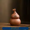 Adorno de Mascota de Té de Arcilla Púrpura Dehua, Juguete de Té Animal Pixiu del Zodiaco, Soporte para Incienso, Mascota de Té Pequeña que Cambia de Color
