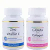Amazon Tk Los Más Vendidos 30 Cápsulas de Espirulina Zinc Vitamina C Fuente de Zinc Vitamina C Fábrica