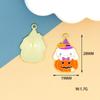 Halloween Sanrio Accesorios DIY Dibujos animados Calabaza Kulomi KT Llavero Colgante Aleación Goteo de aceite