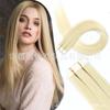 Parche de pelo sin rastro color resaltado oreja colgante teñido cinta de peluca pu cinta adhesiva para pelo pelo liso
