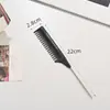 Pente para Cabeleireiro e Coloração de Cabelos Transfronteiriço Antiestático de Plástico Pente para Cabeleireiro Salão de Beleza Cauda com Agulha de Ferro Ferramentas de Corte de Cabelo para Barbearia