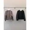 Chaqueta de Ante Vintage Desgastado NEIHE para Mujer, Corte Holgado, Hombro Caído, Chaqueta con Cremallera, Nuevo Modelo Otoño 2026 260053