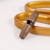 Botón de Cuerno de Madera Combinable Abrigo Cortavientos para Hombre y Mujer Accesorios de Botones Ropa para Niños Suéter Abrigo Botón Oliva