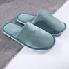 Venda por atacado de fábrica chinelos de algodão feminino casal casa fundo grosso chinelos de casal masculino interno casa inverno chinelos de algodão atacado