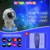Astronauta Segurando um Avião, Luminária Céu Estrelado, Luz Ambiente USB, Luminária Projetora, Decoração de Quarto, Presente Desenho Animado, Luz Noturna com Controle Remoto