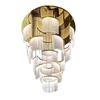Candelabro Grande para Sala de Estar de Villa Dúplex, Personalizado para Vestíbulo de Hotel Departamento de Ventas, Iluminación de Lujo Ligero, Candelabro Largo para Escalera Grande