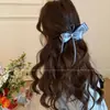 Elegante y sofisticado accesorio para el cabello de pinza de plátano para dar volumen al cabello, pinza de pelo de cola de caballo a la moda, pasador de lunares dulces estilo coreano