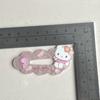 Nuevo Lindo Polvo de Cereza Peine KT para Gato Gafas DIY Horquilla Adorno para la Cabeza Funda para Teléfono Móvil Parche Agujero Zapatos Colocación Lote