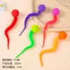 Juguete para Gatos Palo Teaser Autoentretenimiento Alivio del Aburrimiento Juguete para Gatos Oruga Mágica Bola Elástica Juguete para Gatitos Suministros Interactivos para Gatos