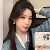 Pendientes de Perla de Diseño de Nicho de Lujo Ligero Pendientes Atmosféricos de Gama Alta Pendientes con Sentido de Gama Alta Elegantes para Mujer Pendientes Vintage Franceses