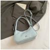 Diseño Elegante Bolso Pequeño para Mujeres 2025 Verano Nueva Moda Bolso Cruzado Simple Nicho Un Solo Hombro Axila
