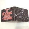 Skull JACK noite de Natal choque porta-moedas JACK carteira curta com zíper carteira carteira porta-cartões carteira
