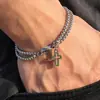 Europa e Estados Unidos pulseira dupla quente de luxo transfronteiriça pulseira dupla nicho moda estilo de moda acessórios de joalheria atacado