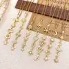 Colar Sol Estrela Lua Exquisito Cobre Micro-Incrustado Zircônia Acessórios de Colar Mulheres 2025 Novo Temperamento Mais Fácil de Combinar Acessórios de Moda