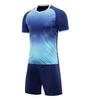 Venda por atacado Gradiente Soccer Suit Adulto Crianças Soccer Suit Club Game Training Quick-drying Suit Printable