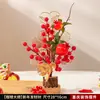 Decoraciones del Festival de Primavera del Año del Caballo 2026 Adornos de Escritorio de Año Nuevo Fruta de la Fortuna Decoración de Atmósfera del Año Nuevo Chino Regalos