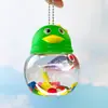 Mini Tanque de Peces Pequeño Botella Portátil para Peces Infantil Botella para Tortugas Caja Transparente para Tortugas Pato Amarillo Grande Caja para Mascotas Puesto Venta Directa de Fábrica