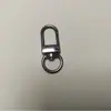 Fivela de Porta de Liga de Zinco com Corrente Acabamento Fino Fivela de Cachorro Mochila para Pet Fivela Universal Acessórios Chaveiro Rotativo