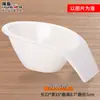 Tazón Oblicuo de Melamina A5 Colorido Tazón para Condimentos de Autoservicio para Hot Pot Espesado Cubeta para Verduras Vajilla de Imitación Porcelana Tazón para Lechuga Tazón para Ensalada