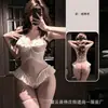 Lencería sexy, body coqueto de entrepierna abierta, uniforme de tentación sexy y ardiente, pijama audaz y coqueto