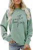 Sudadera Otoño e Invierno Domingo Patrón Estilo Europeo y Americano Sudadera Redonda Camiseta Unisex Manga Larga Corte Holgado Talla Europea Exclusivo