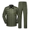 Traje de exterior de 728 piezas para hombre, de manga larga, uniforme de instructor de entrenamiento al aire libre, traje de camisa táctica de camuflaje, fabricante, venta al por mayor