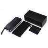 Estilo simple portátil anti-presión gafas de sol portátil para mujer cuero suave bolsa embalaje exterior bolsa cubierta traje estuche para gafas