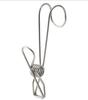 Clip de Acero Inoxidable Clip a Prueba de Viento Colgador Multifuncional de Ropa Clip de Alambre Clip para Cortinas Calcetines Clip para Abrigos de Cola Larga Clip de Fijación