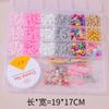 Cuentas de vidrio diy hecho a mano cuentas niños cuentas juguetes educativos pulsera collar accesorios diy venta al por mayor niños