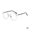 Gafas Muku Clásicas Ligeras Retro Monturas de Gafas Poligonales con Diseño Distintivo Ultraligero y Cómodo para Miopía
