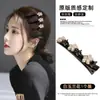 Pasador Estilo White Deer para Mujer con Flequillo, Pasador para Cabello Suelto, Artefacto para Trenzas, Pinza Lateral, Pinza de Pato, Accesorio para el Cabello