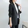 Traje Delgado de Talla Grande para Mujer con Chaqueta de Alto Estilo 200 Libras Traje de Trabajo Profesional para Cubrir la Figura Femenina 220