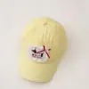 Estilo Nuevo de Otoño Estilo Coreano Calcomanía de Dachshund Gorra de Pico Unisex Bebé Versátil para Salidas