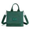 Bolsa de ombro de tecido Oxford de nylon, cor sólida, bolsa transversal da moda, estilo coreano, bolsa de ombro vertical, mochila feminina, bolsa para celular