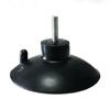 Gancho Ventosa de Sucção Preto 8,4cm Haste Rosqueada M6 Almofada para Perna de Mesa de Móveis Sem Prego Armazenamento Moderno Minimalista
