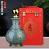 Garrafa de Vinho Vazia e Jarra de Vinho de Cerâmica Jingdezhen 1 Jin 1,5kg 2,5kg para Uso Doméstico Pote de Vinho Selado Recipiente de Vinho Garrafa de Licores