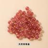 Suministrado Directamente por el Fabricante, Cuentas de Cristal No Porosas, Cuentas de Piedra Natural No Porosas de 6 mm, Accesorios de Joyería Semi-Terminados para DIY, Venta al Por Mayor