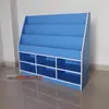 Gabinete Multifuncional para Juguetes y Revistas. Gabinete de Ayuda Didáctica para Niños. Taquilla para Niños. Estantería para Libros Infantiles Estantería para Libros Infantiles