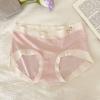 Lindo oso ropa interior modal para mujer algodón funda sin costuras cintura media estudiante niña lindos calzones talla extra