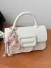 Bolsa de mão feminina de alta qualidade transfronteiriça 2026 nova moda primavera versátil para o dia a dia ombro e transversal pequena quadrada