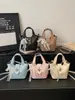 Transfronterizo 2026 Verano Nuevo Estilo Coreano Bolso de Mano Versátil de Gran Capacidad Casual para Viajes Diarios Bolso Cruzado de Hombro Tipo Cubo para Mujeres