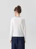 [Contém Seda de Amora] Moda Casual Elegante para o Trabalho de Inverno 2026 Pulôver Falso de Duas Peças Top de Manga Longa Tricô Feminino