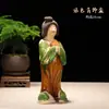 Cerâmica Tang Sancai Ornamento de Servente Caixa de Presente Mascote Abertura de Casa Sala de Estar Escritório Acessórios para Casa